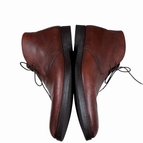 To Boot New York Adam Derrick Brown Leather Ankle Boots Lace Up Mens Size‎ 13 - Picture 9 of 11